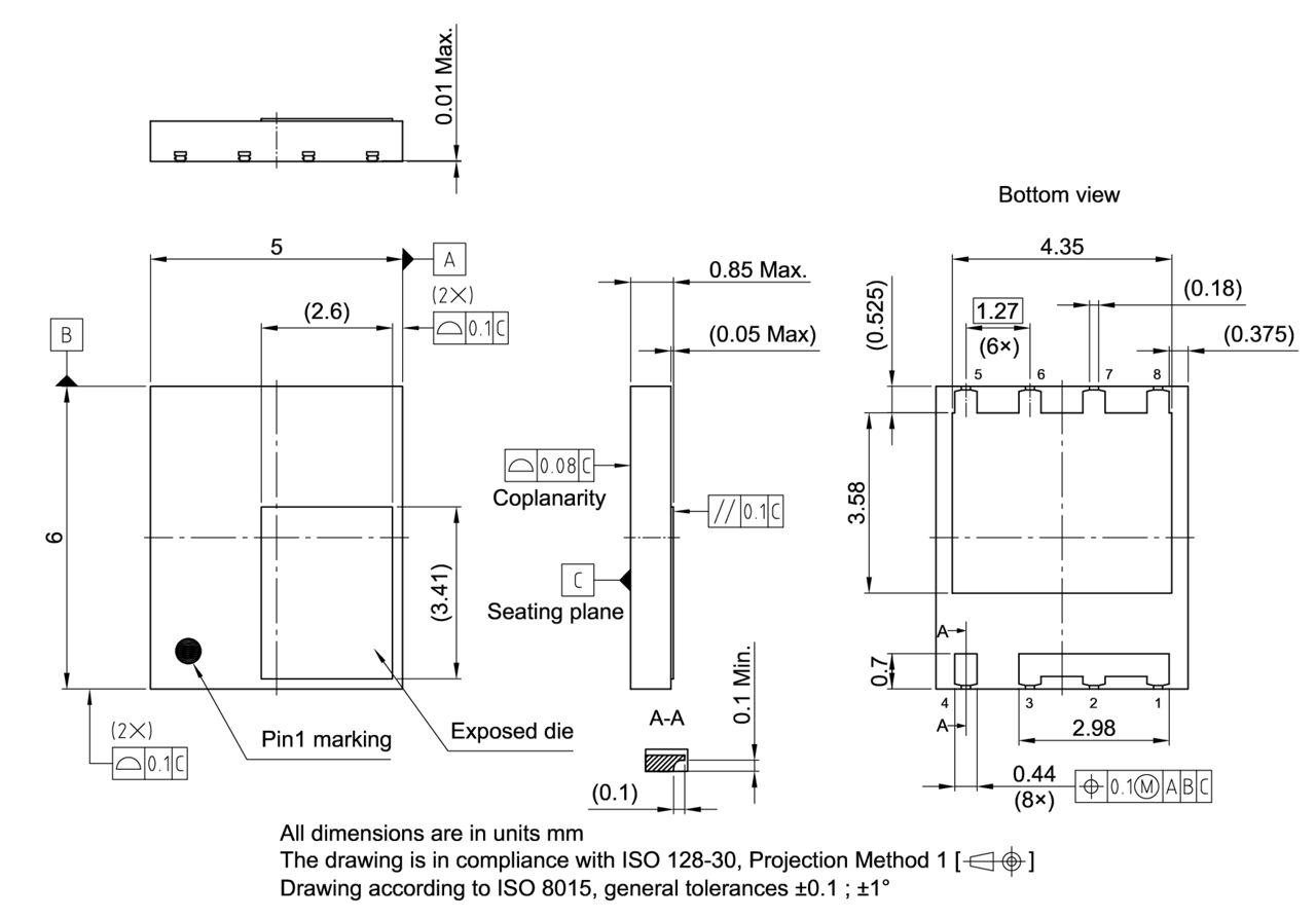 PG-VRDFN-8-6_Package Outline