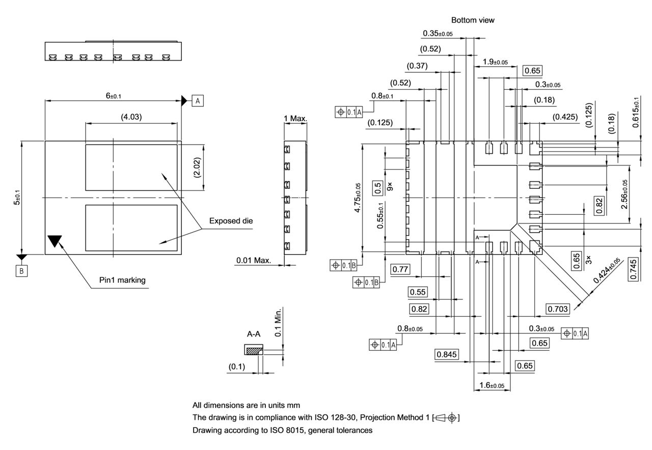 PG-VRQFN-16-1_Package Outline