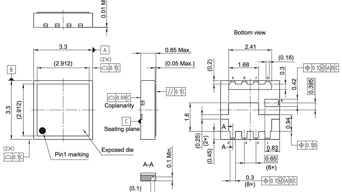 PG-VRTFN-9-1_Package Outline