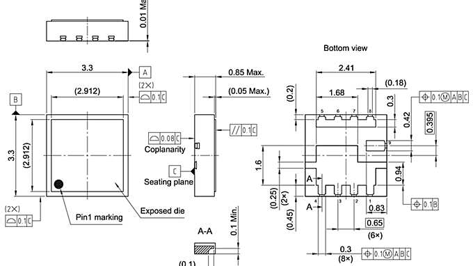 PG-VRTFN-9-1_Package Outline