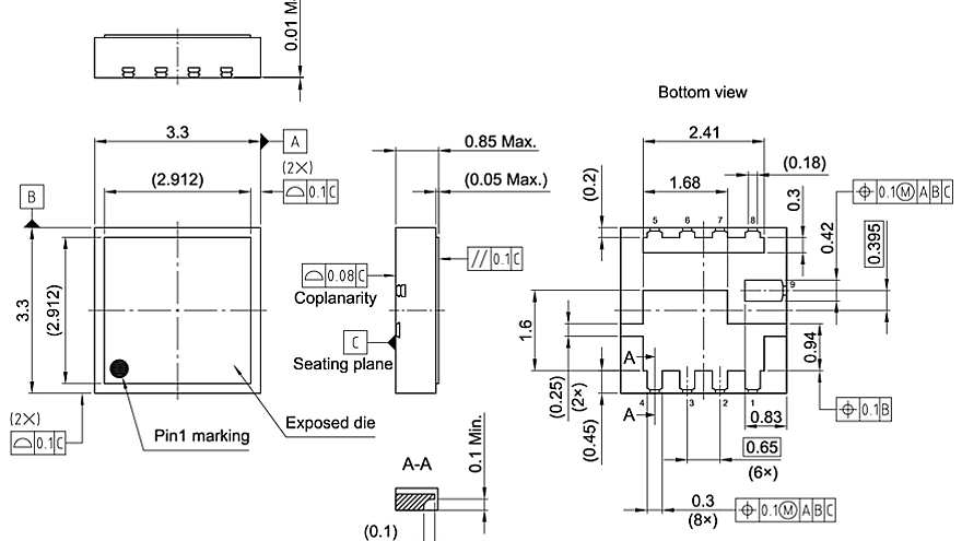 PG-VRTFN-9-1_Package Outline