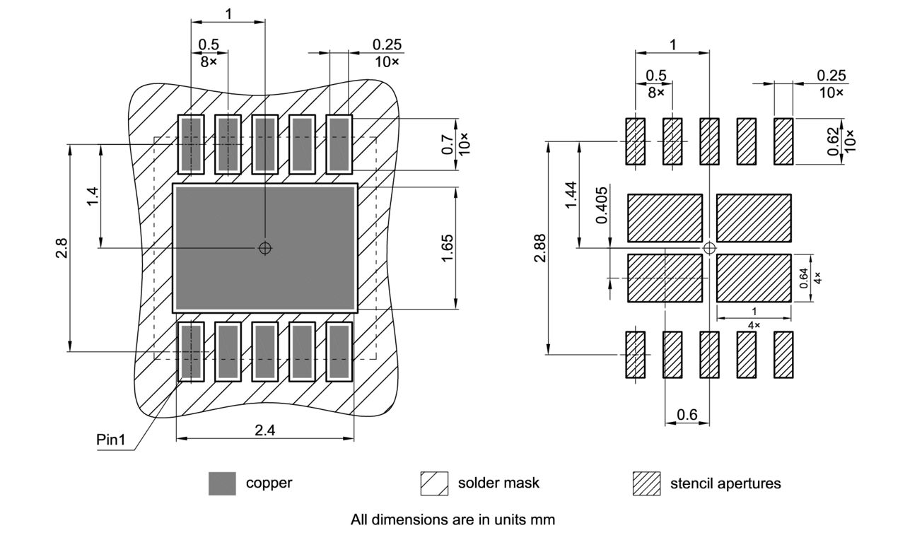 PG-VSON-10-4_Footprint Drawing