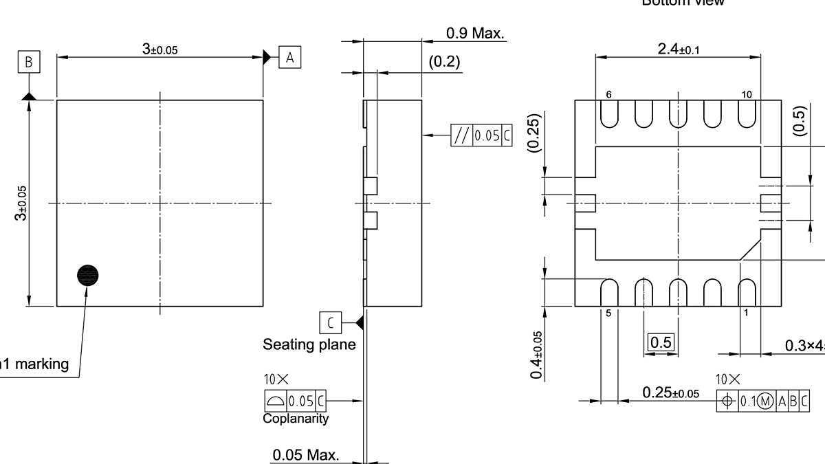 PG-VSON-10-4_Package Outline