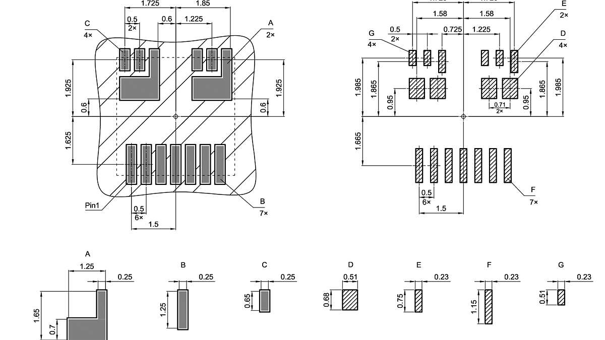 PG-VSON-13-1_Footprint Drawing