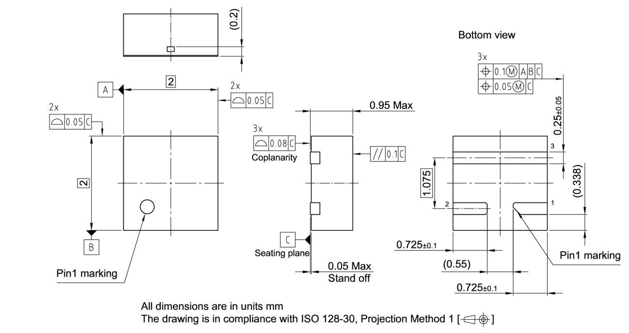 PG-VSON-3-1_Package Outline