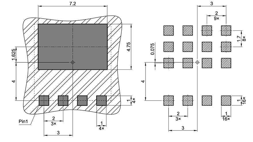 PG-VSON-4-1_Footprint Drawing