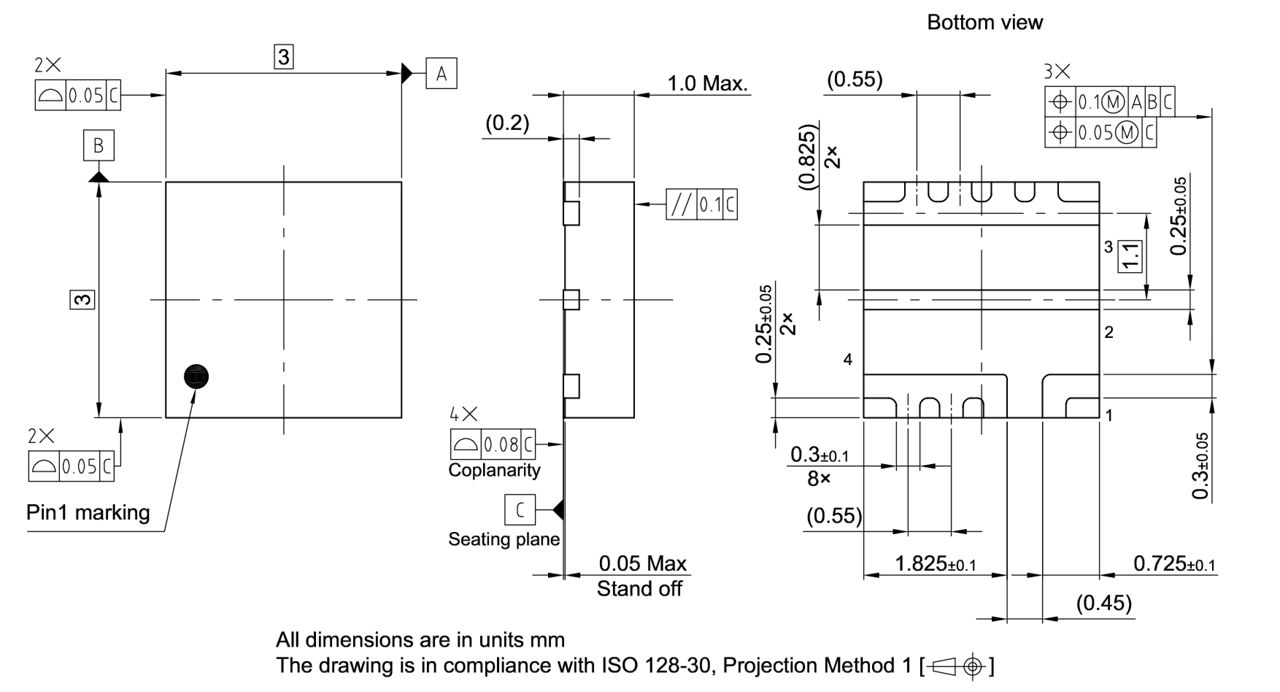 PG-VSON-4-3_Package Outline