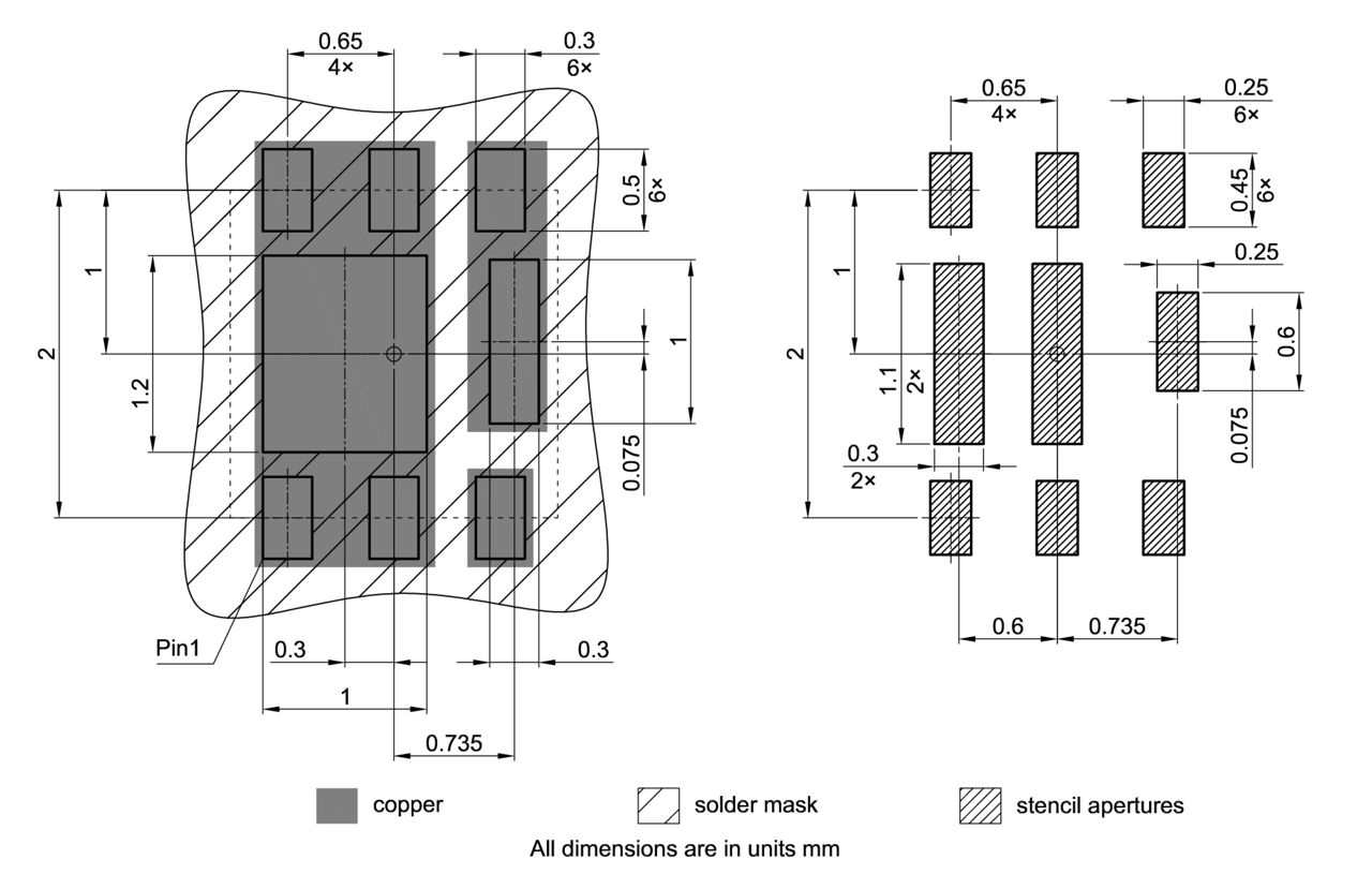 PG-VSON-6-1_Footprint Drawing
