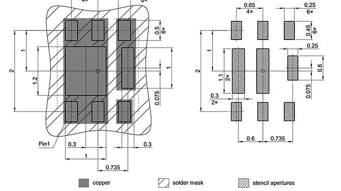 PG-VSON-6-1_Footprint Drawing