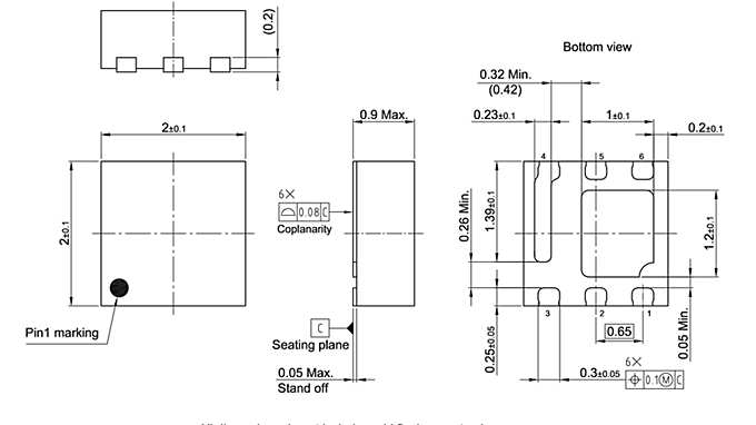 PG-VSON-6-1_Package Outline