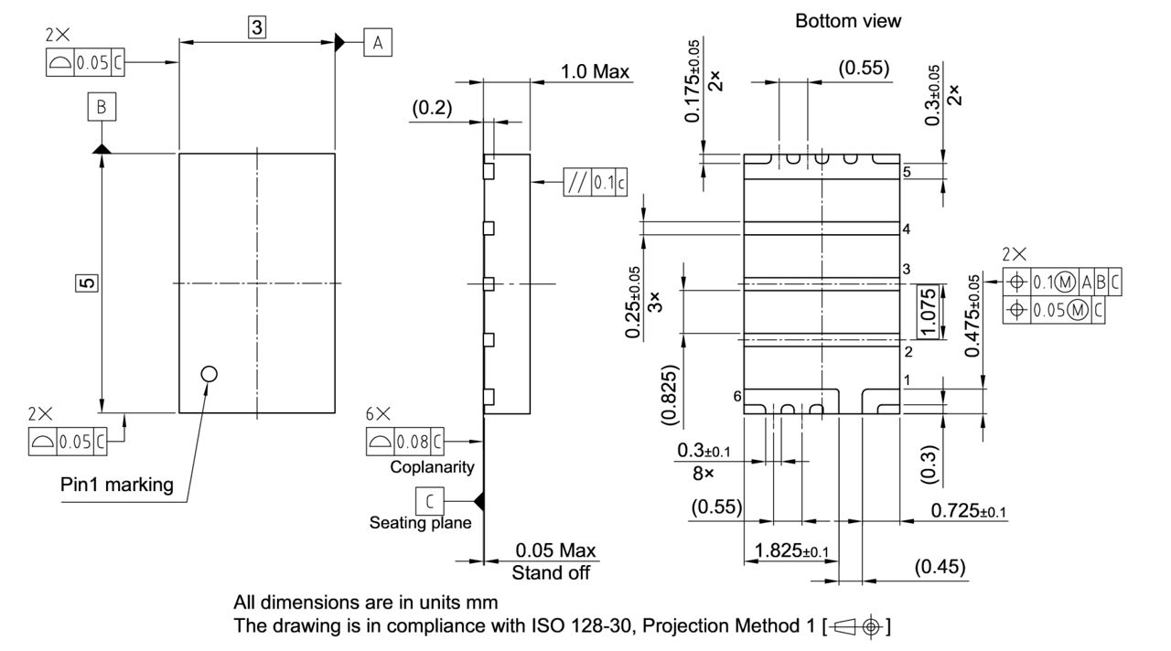 PG-VSON-6-3_Package Outline