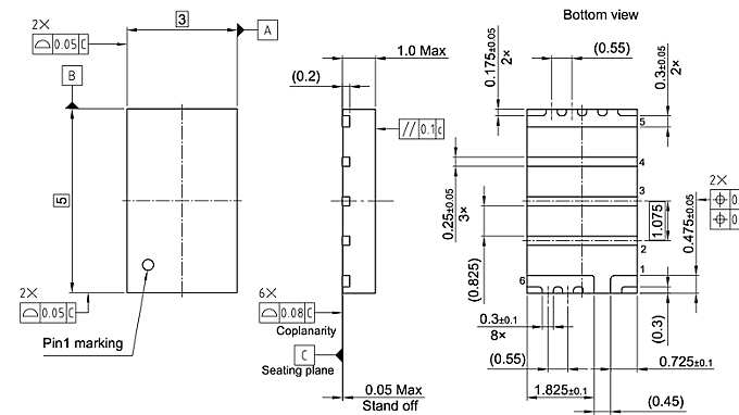 PG-VSON-6-3_Package Outline