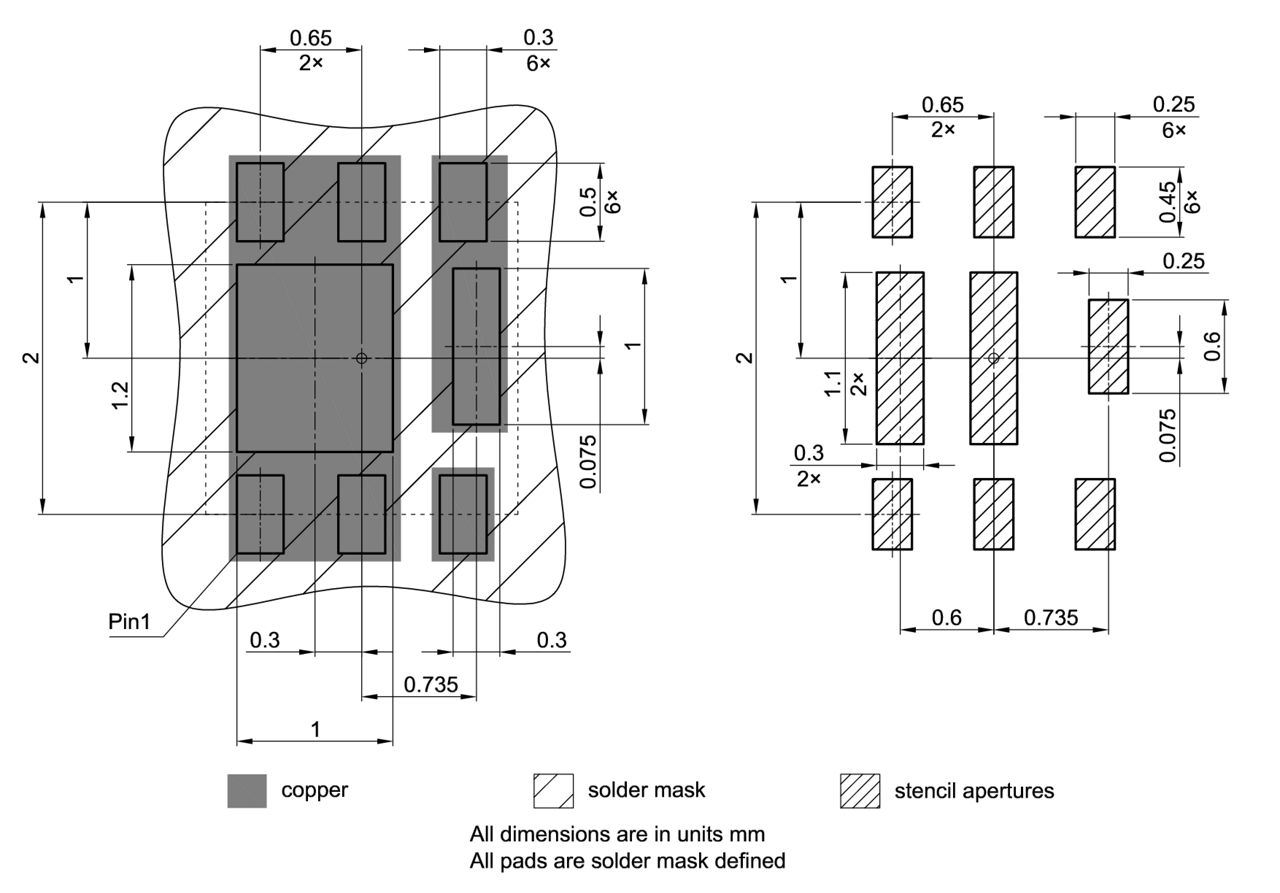 PG-VSON-6-5_Footprint Drawing