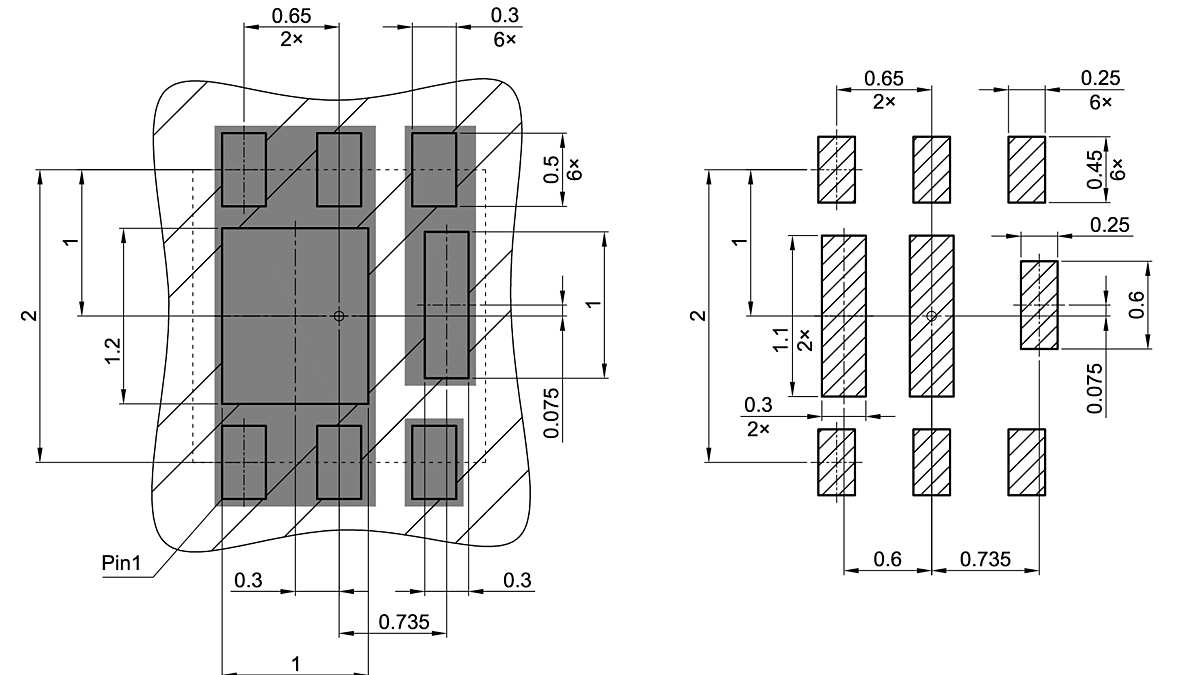 PG-VSON-6-5_Footprint Drawing