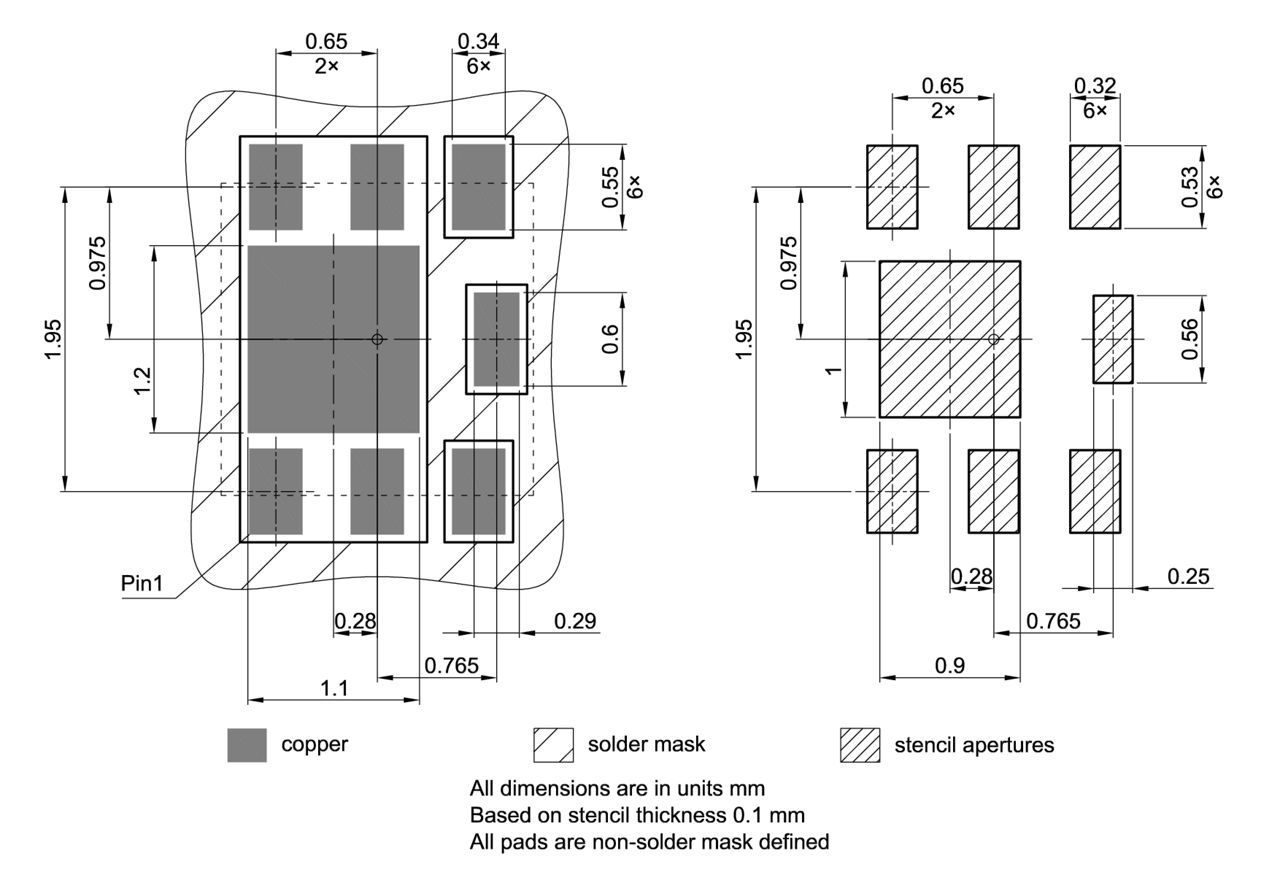 PG-VSON-6-6_Footprint Drawing