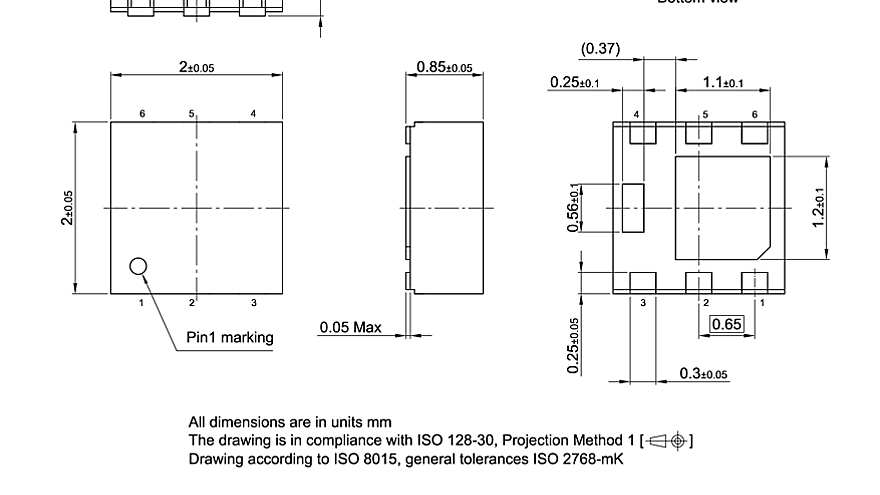 PG-VSON-6-6_Package Outline