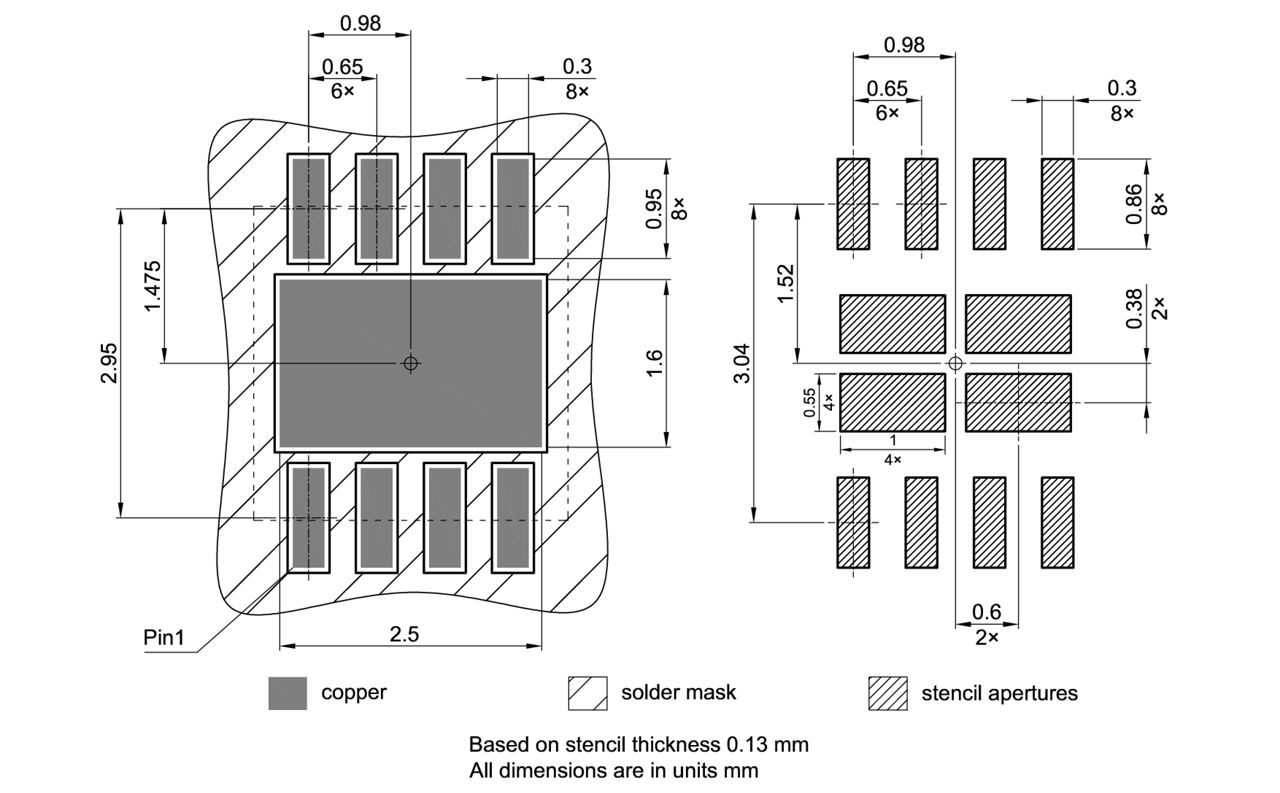 PG-VSON-8-2_Footprint Drawing