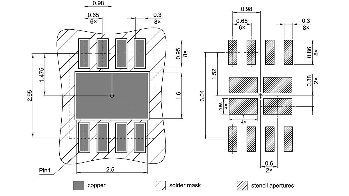 PG-VSON-8-2_Footprint Drawing