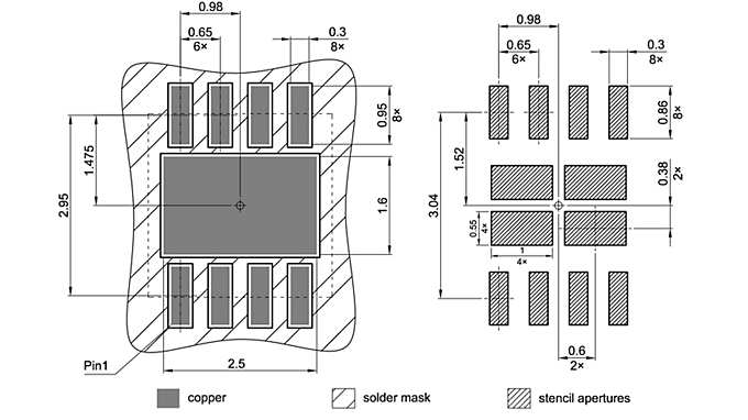 PG-VSON-8-2_Footprint Drawing