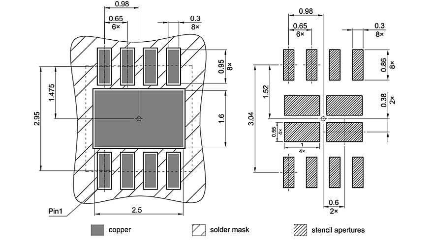 PG-VSON-8-2_Footprint Drawing