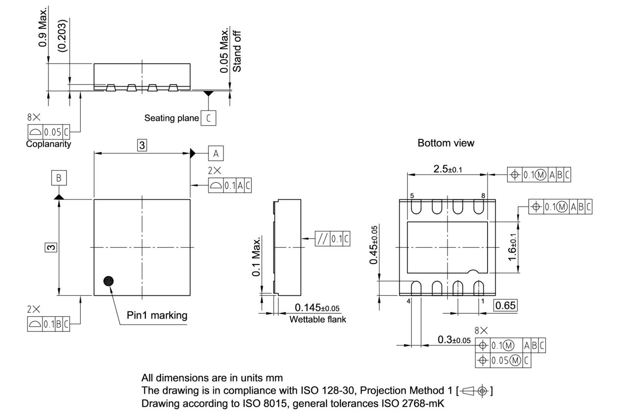 PG-VSON-8-2_Package Outline