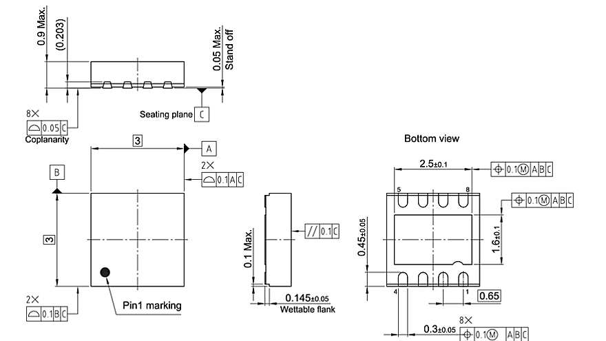 PG-VSON-8-2_Package Outline