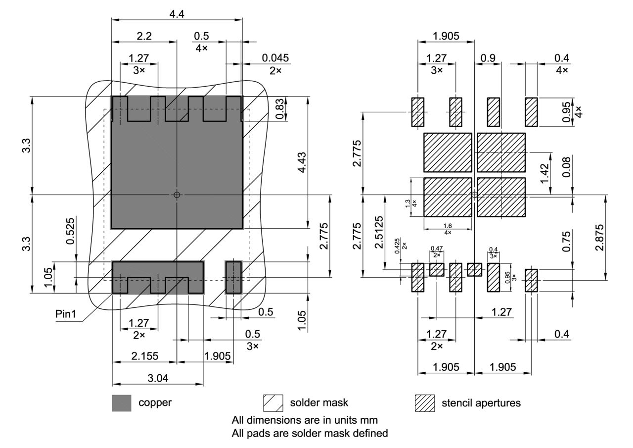 PG-VSON-8-3_Footprint Drawing