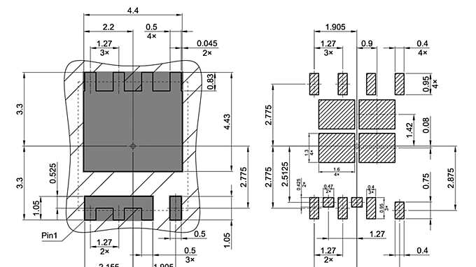 PG-VSON-8-3_Footprint Drawing