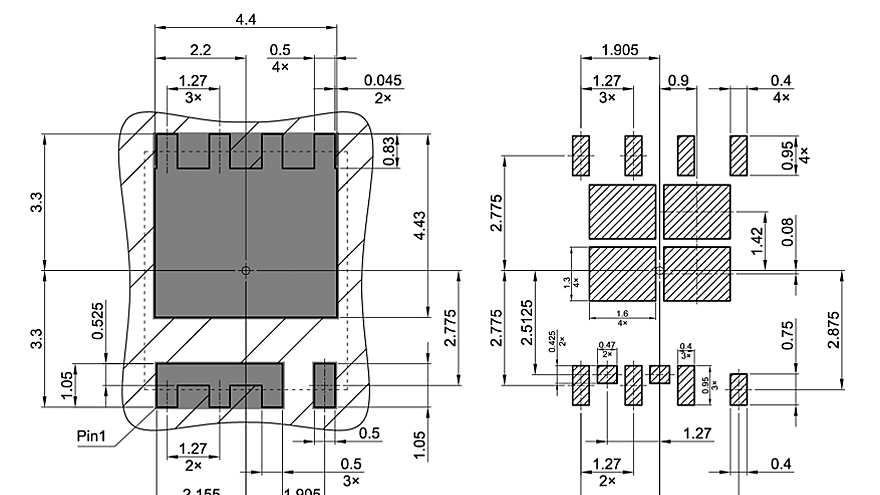PG-VSON-8-3_Footprint Drawing
