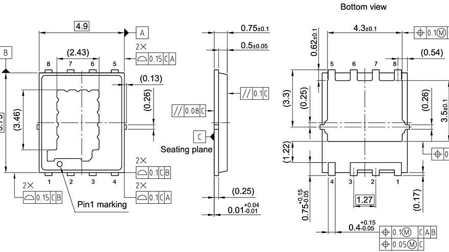 PG-VSON-8-3_Package Outline