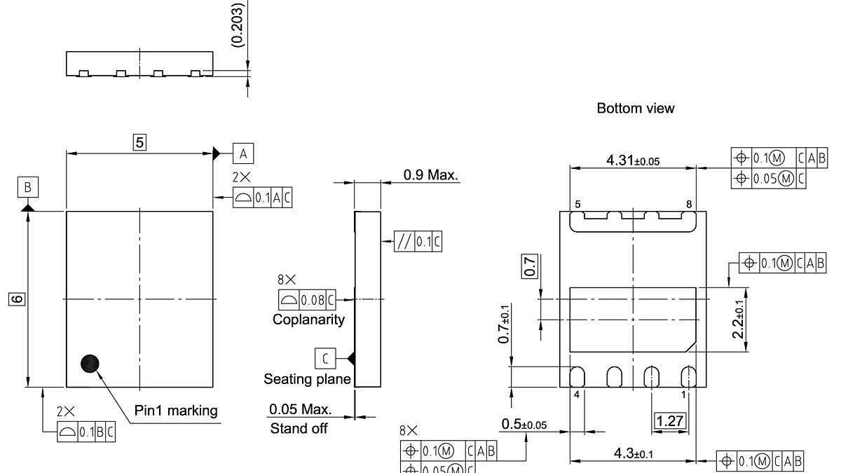 PG-VSON-8-980_Package Outline