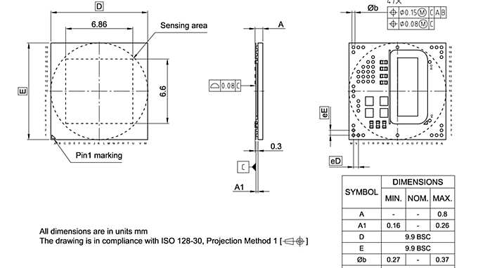 PG-WF2BGA-47-800_Package Outline