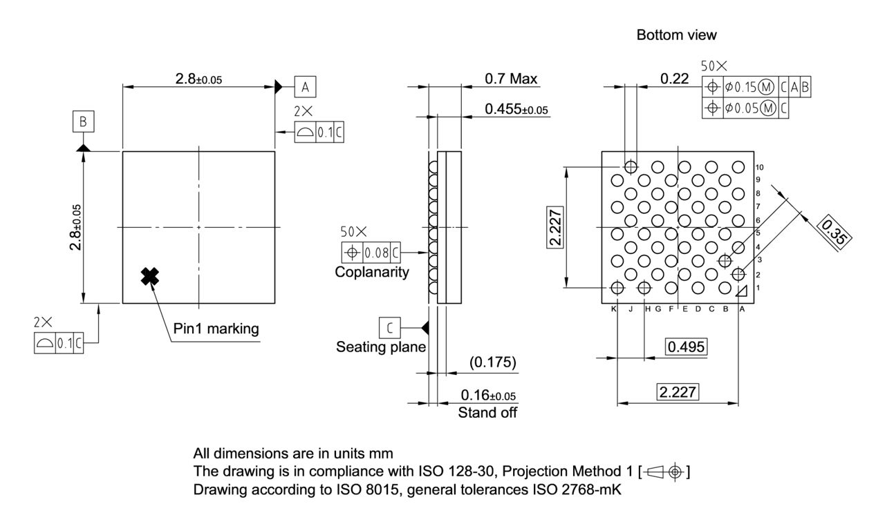 PG-WF2BGA-50-1_Package Outline