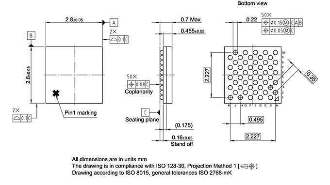 PG-WF2BGA-50-1_Package Outline