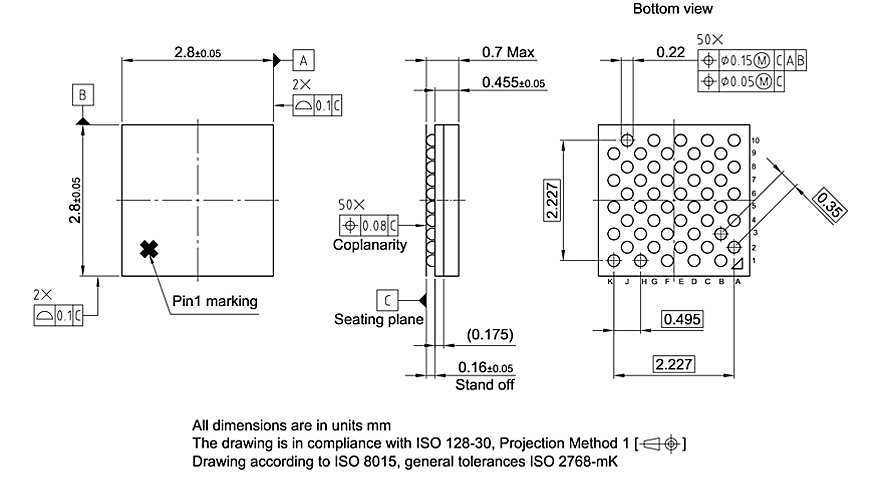 PG-WF2BGA-50-1_Package Outline