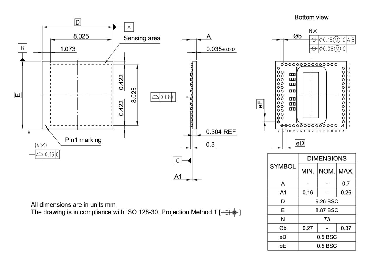 PG-WF2BGA-73-803_Package Outline