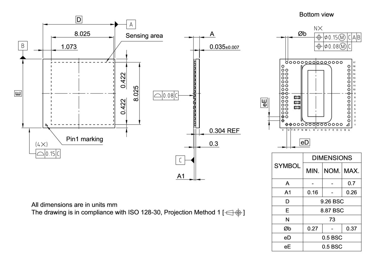 PG-WF2BGA-73-804_Package Outline