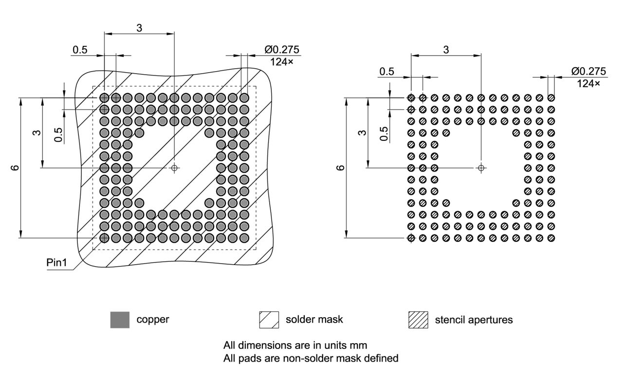 PG-WFBGA-124-1_Footprint Drawing