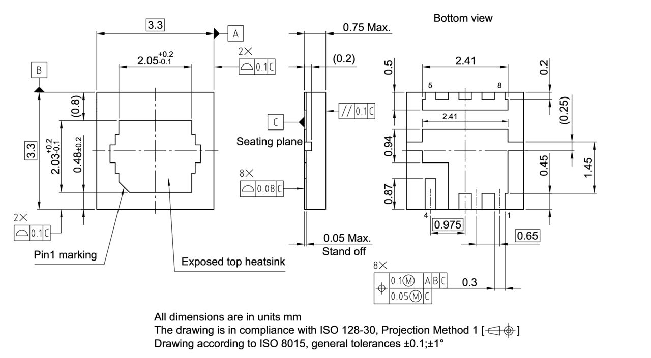PG-WHSON-8-1_Package Outline