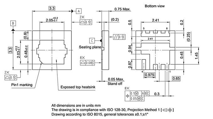 PG-WHSON-8-1_Package Outline