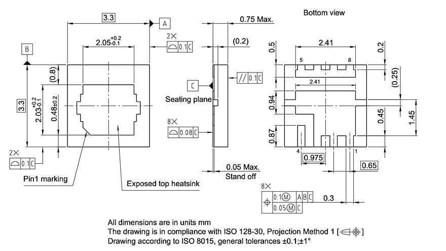 PG-WHSON-8-1_Package Outline