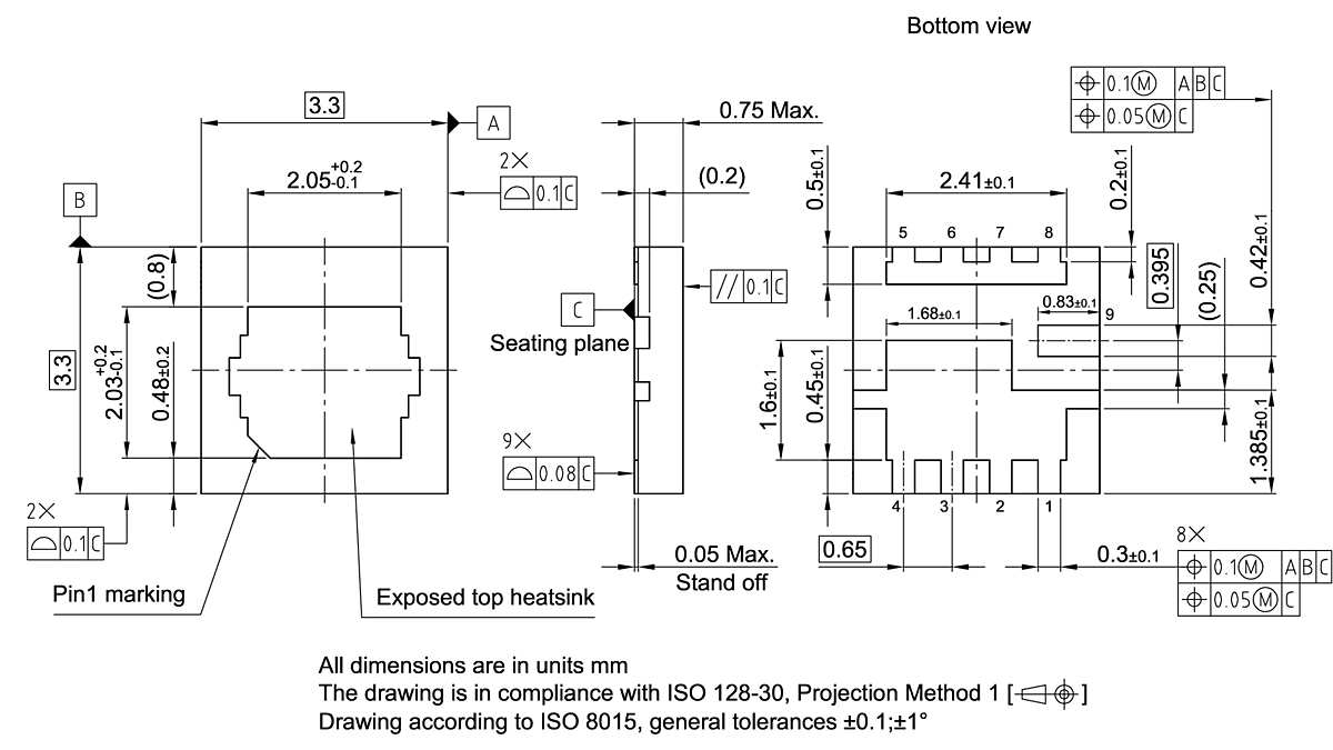 PG-WHTFN-9-1_Package Outline