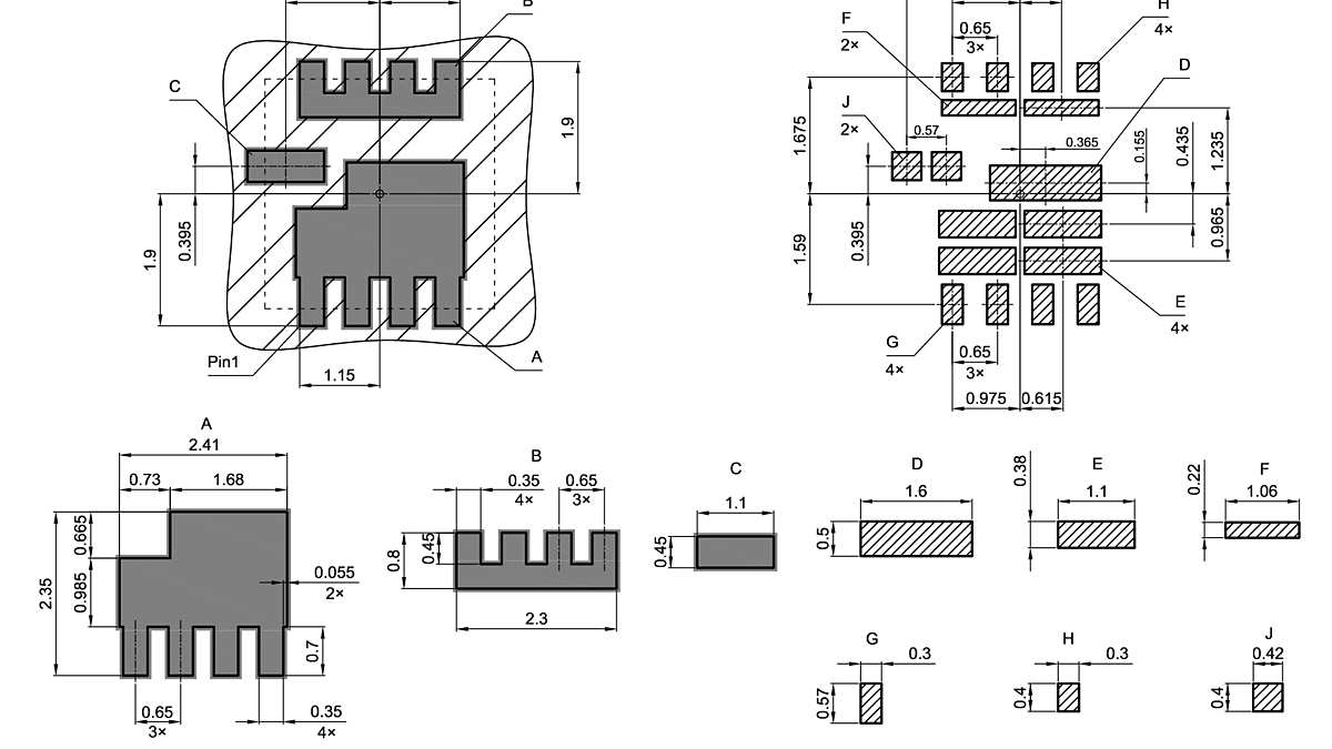 PG-WHTFN-9-6_Footprint Drawing