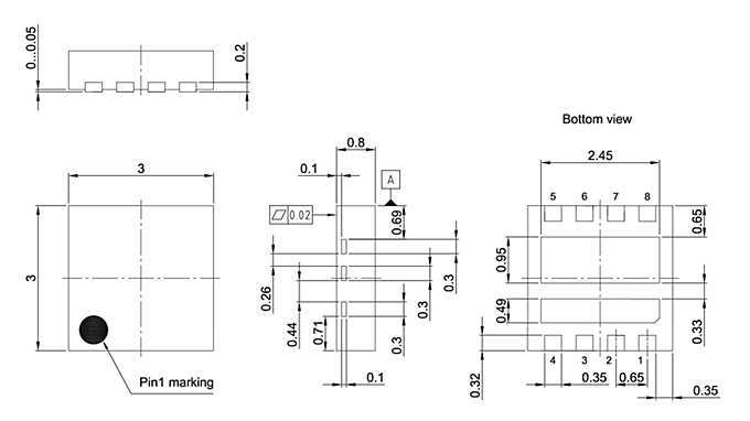 PG-WISON-8-1_Package Outline
