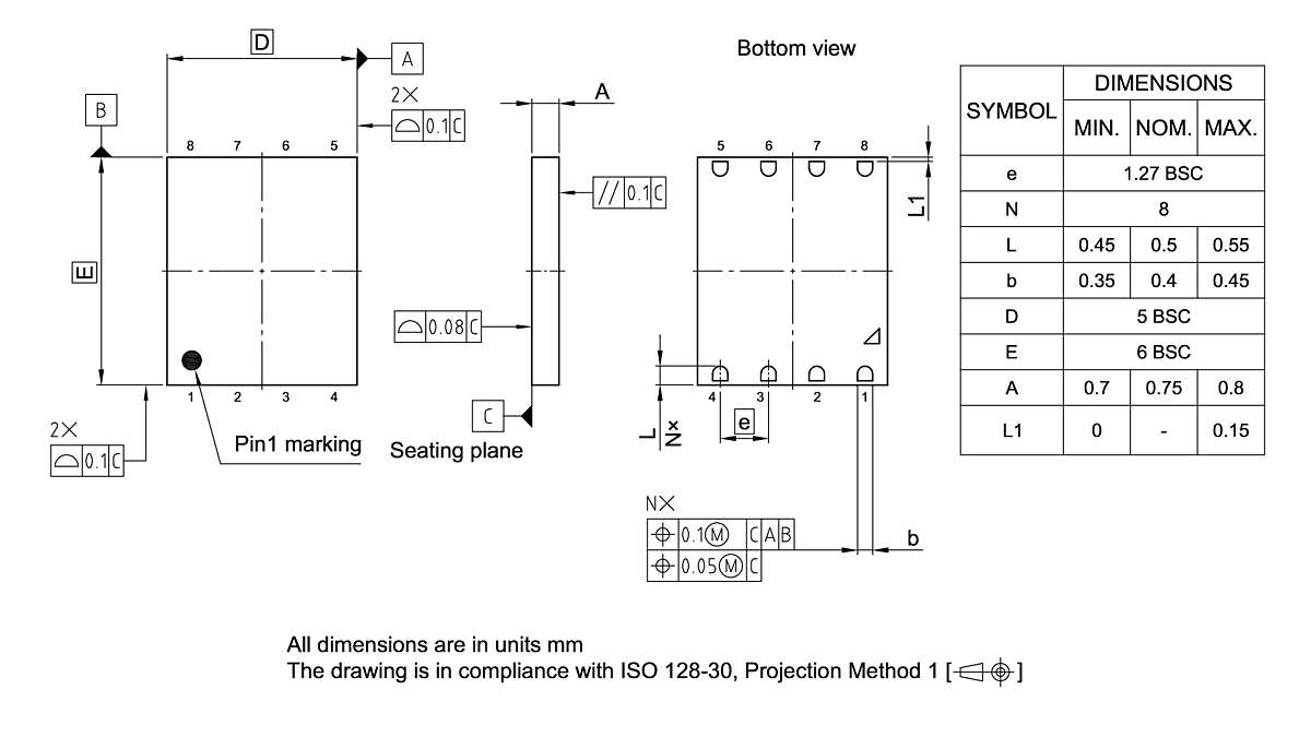 PG-WLGA-8-801_Package Outline