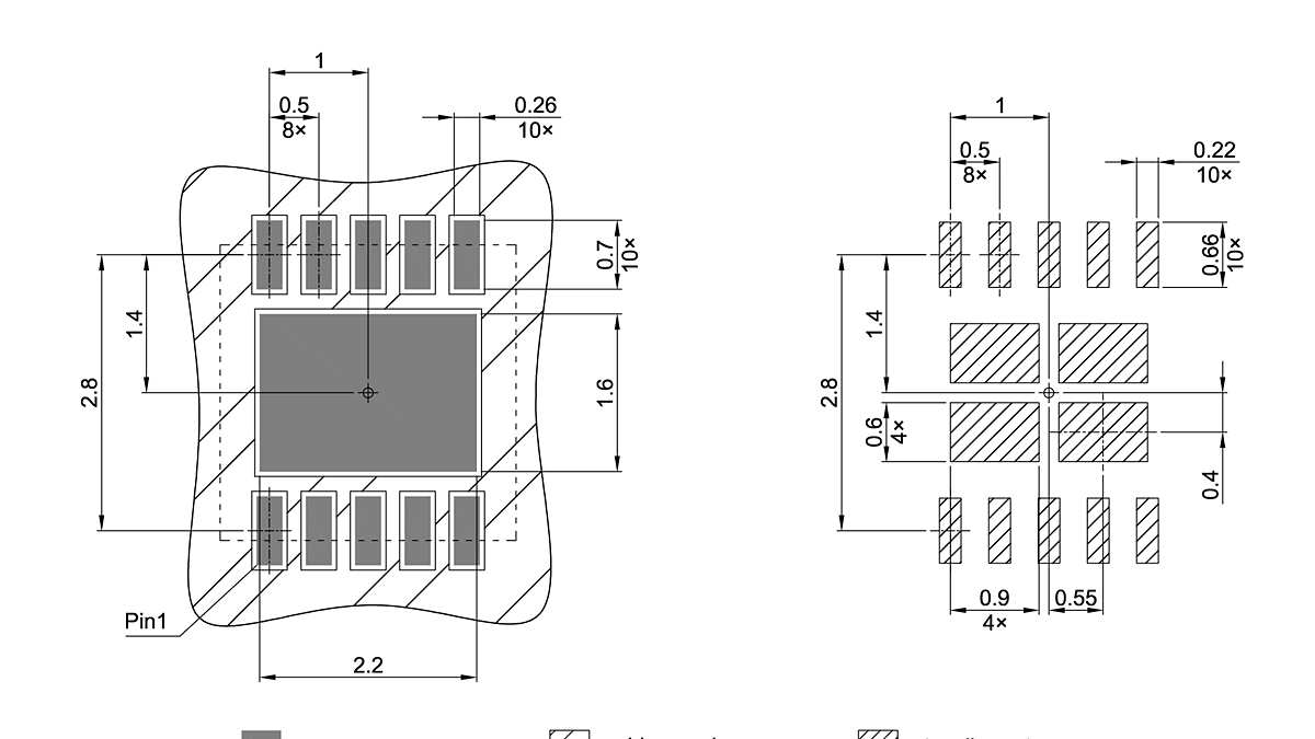 PG-WSON-10-800_Footprint Drawing