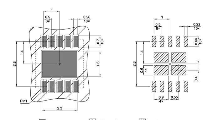 PG-WSON-10-800_Footprint Drawing