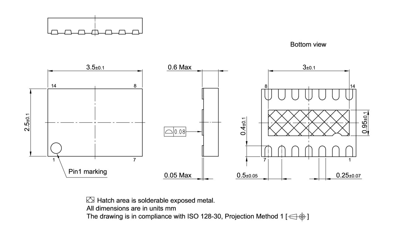 PG-WSON-14-800_Package Outline