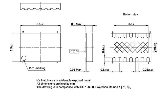 PG-WSON-14-800_Package Outline