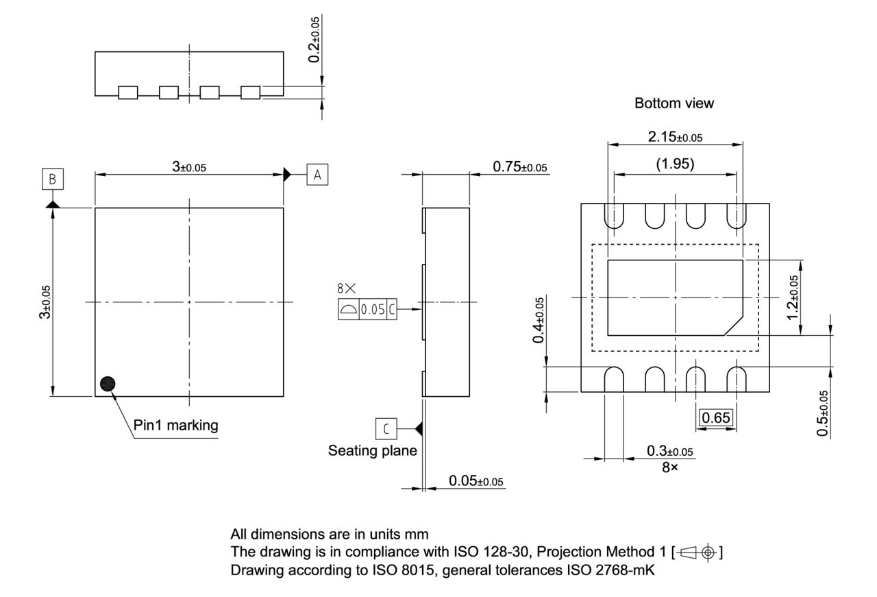 PG-WSON-8-4_Package Outline